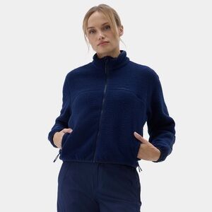 Halfdays Chapelle Fleece Jacket Navy